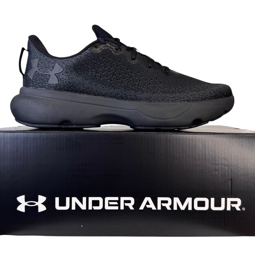 Under Armour HOVR Infinite Pro Black Running Shoes Mens 10.5 3027523-001